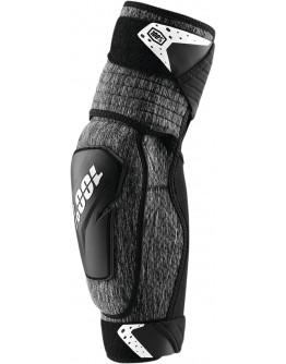 Chrániče lakťov 100% FORTIS black/gray