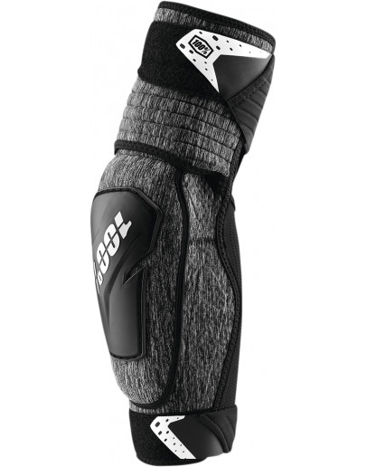 Chrániče lakťov 100% FORTIS black/gray