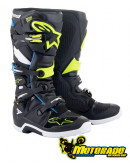 Alpinestars TECH 7 BLACK/BLUE/YELLOW fluo 7 (40,5)