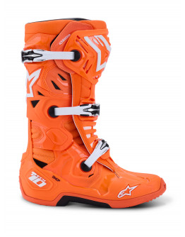 Alpinestars TECH 10 2026 SUPERVENTED Fluo orange/White veľ. 44,5