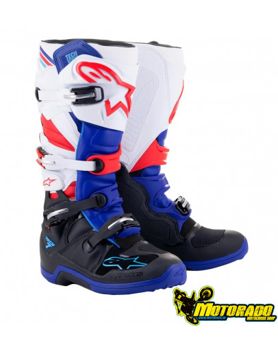 Alpinestars TECH 7 BLACK/BLUE/RED/WHITE 10 (44,5)