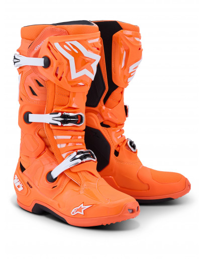 Alpinestars TECH 10 2026 SUPERVENTED Fluo orange/White veľ. 43