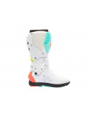 Sidi Crossfire 3 SRS white - fluorescent mint - fluorescent coral