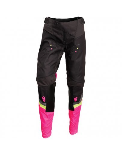 Nohavice Thor Pulse REV CHARCOAL/FLO PINK 2022