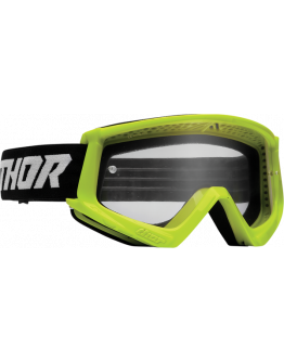 Okuliare Thor Combat fluo yellow detské