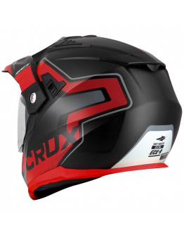 Enduro prilba Crux S789 Červená