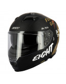 Prilba na cestný motocykel EIGHT S442 R Full Gaz