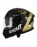 Prilba na cestný motocykel EIGHT S442 R Full Gaz