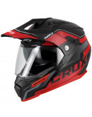 Enduro prilba Crux S789 Červená
