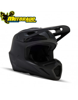 Prilba FOX V3 Solid Matte Black 