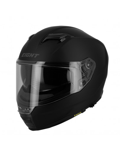 Prilba na cestný motocykel EIGHT S442 black matt