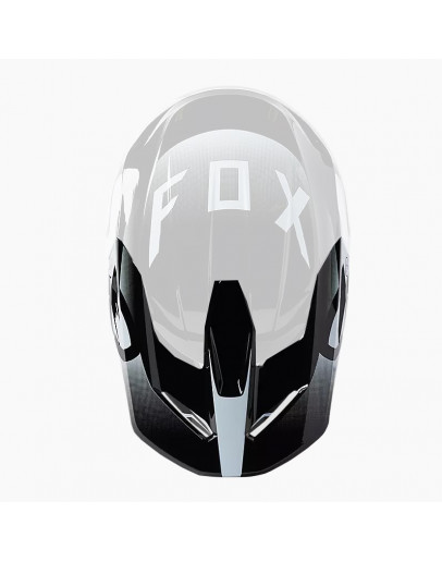 Šilt na prilbu FOX V1 Leed 2022-2023 black/white