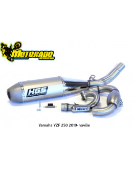 HGS výfukový systém komplet set Yamaha YZF 250 2019-2026