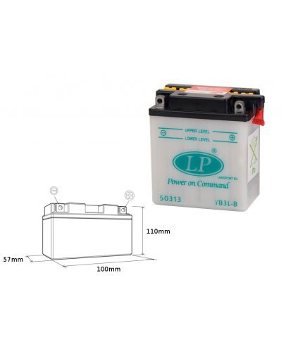 Batéria LP YB3L-B 12V 3Ah 99x57x111