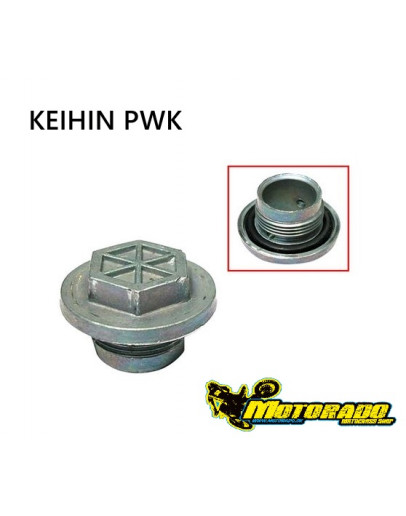 Keihin PWK spodná skrutka s tesnením