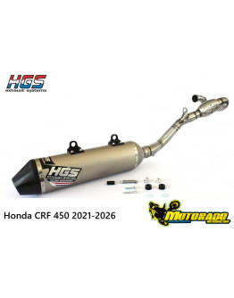 HGS výfukový systém komplet set Honda CRF 450 2021-2026