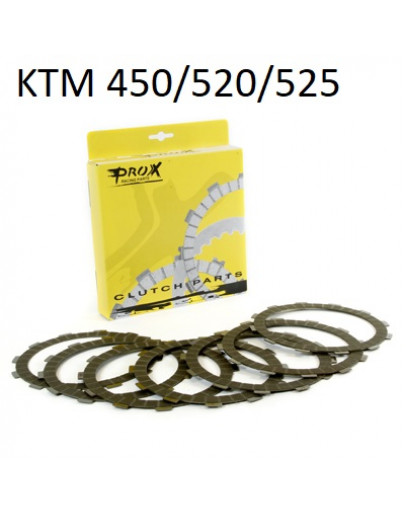 Sada spojkových lamiel Prox KTM EXC 450 2003,SX/EXC 520 2000-2002,SX/EXC 525 2003