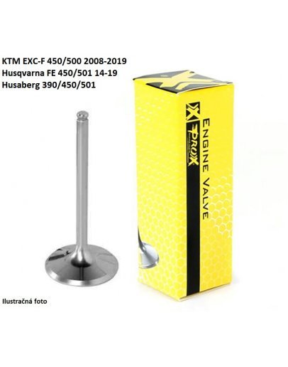 Ventil výfukový OCEĽOVÝ KTM EXC-F 450/500 08-19,Husqvarna FE 450/501 14-19,Husaberg 390/450/501