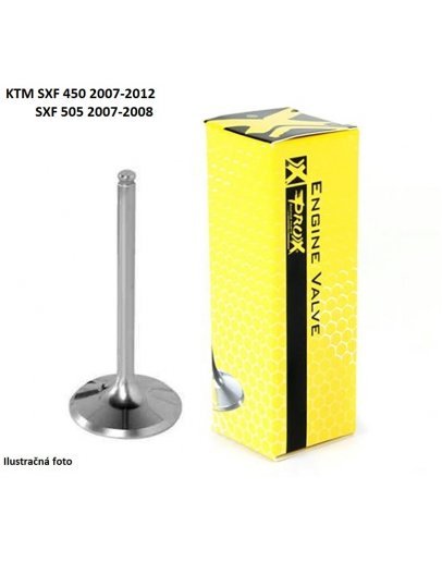 Ventil výfukový TITÁN KTM SXF 450 2007-2012,SX-F 505 2007-2008