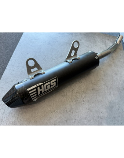 HGS koncovka výfuku KTM SX 125,Husqvarna TC 125,Gas-Gas MC 125 2023-2027 CARBON