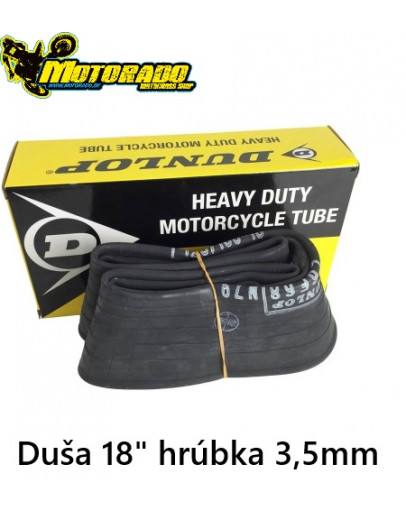 Duša DUNLOP 18" zadná hrubá 3,5mm