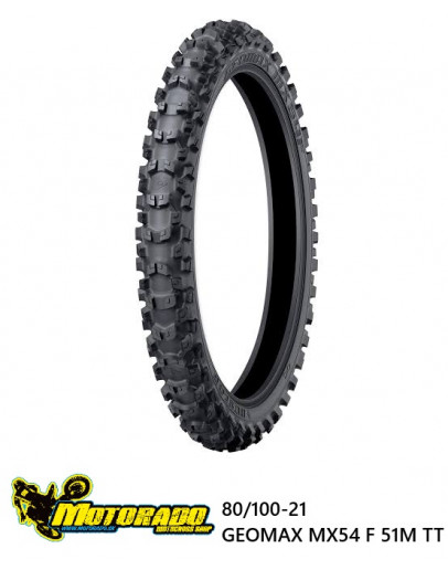 Dunlop Geomax MX54 F 80/100-21 NEW DOT 2026