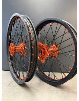 Sada kolies PARTS KTM SX/SXF/XC/XCF/EXC/EXC-F 2003-2027 19" + 21"