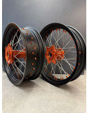 Sada kolies PARTS KTM SX/SXF/XC/XCF/EXC/EXC-F 2003-2027 SUPERMOTO 3.50-17 / 5.00-17