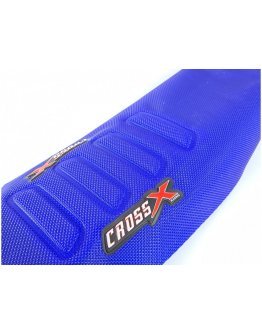 Poťah sedadla CrossX UGS wave Honda CRF 250 22-25,CRF 450 21-25 modrý