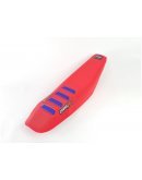 Poťah sedadla CrossX UGS wave Honda CRF 250 22-25,CRF 450 21-25 červeno-modrý