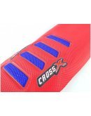 Poťah sedadla CrossX UGS wave Honda CRF 250 22-25,CRF 450 21-25 červeno-modrý