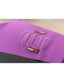 Poťah sedadla CrossX UGS wave Honda CRF 250 22-25,CRF 450 21-25 fialový