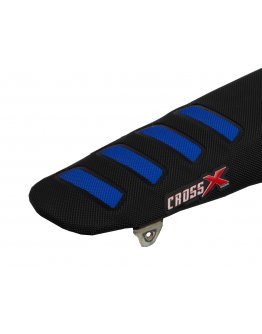 Poťah sedadla CrossX UGS wave Yamaha YZ 125/250 2022-2025 čierno-modrý