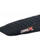 Poťah sedadla CrossX UGS wave Husqvarna TC/FC 2023-2025,TE/FE 2024-2025 modrý