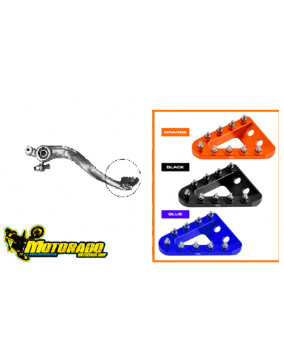 Nášľap brzdovej páky KTM,Gas-Gas,Husqvarna 4MX čierny