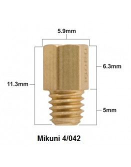 Tryska karburátora MIKUNI TYP 4/042 200 stredná 1KS