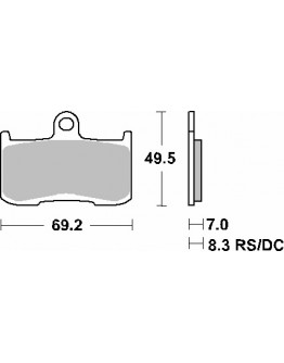 Brzdové platničky SBS KAWASAKI Z800/100, ZX-9R, INDIAN 1800, TRIUMPH 675/1050 predné