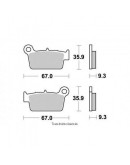 Brzdové platničky PERFECT BETA,GAS GAS,Kawasaki,Suzuki,Yamaha,TM zadné