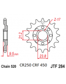 Vývodové koliečko Honda CR 250R, CRF 450 14 zubové