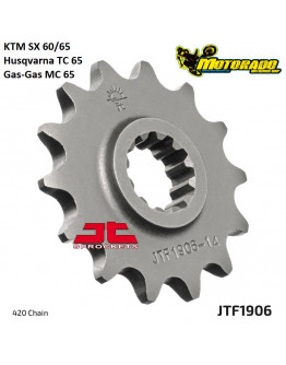 Vývodové koliečko KTM SX 60/65,Husqvarna TC 65,Gas-Gas MC 65 12 zubové