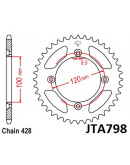 Rozeta Yamaha YZ 80/85 JT dural čierna 50 zubov