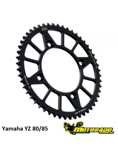 Rozeta Yamaha YZ 80/85 JT dural čierna 50 zubov