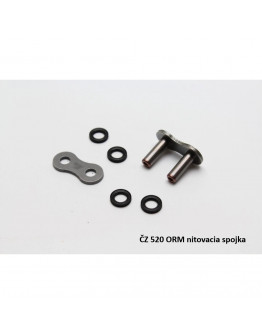 Spojka reťaze ČZ 520 ORM nitovacia