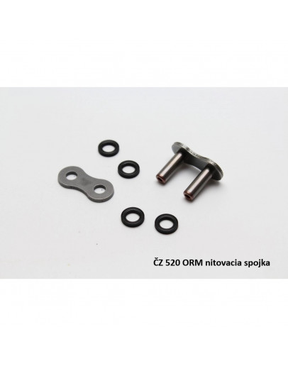 Spojka reťaze ČZ 520 ORM nitovacia