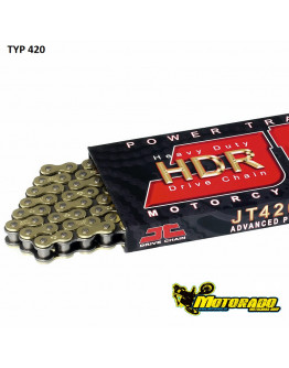 Reťaz JT 420 HDR2 zlatá 140 článkov