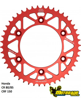 Rozeta Honda CR 80/85,CRF 150  JT dural červená 55 zubov
