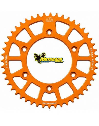 Rozeta KTM SX 65,HUSQVARNA TC 65,Gas-Gas MC 65 2025-2027 JT dural oranžová 48 zubov