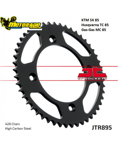 Rozeta JT oceľová KTM SX 85,Husqvarna TC 85,Gas-Gas MC 85 46 zubov