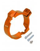 Chránič výfukovej príruby KTM EXC 250/300,Husqvarna TE 250/300,oranžový