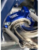 Chránič výfukovej príruby KTM EXC 250/300,Husqvarna TE 250/300,oranžový